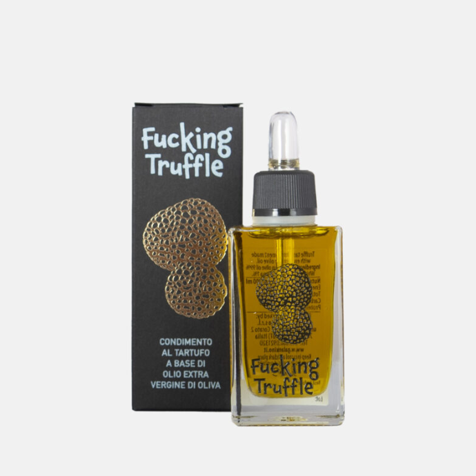 Truffelolie wit met pipet, fucking TRUFFLE