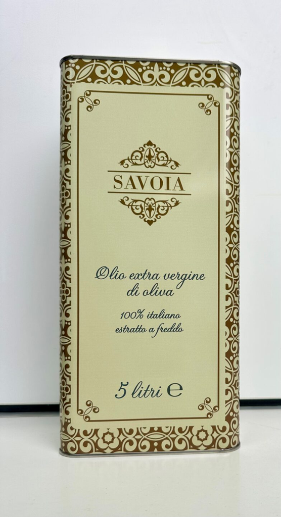 Olio SAVOIA, olijfolie extra vierge CLASSICO voor alle bereidingen, Puglia