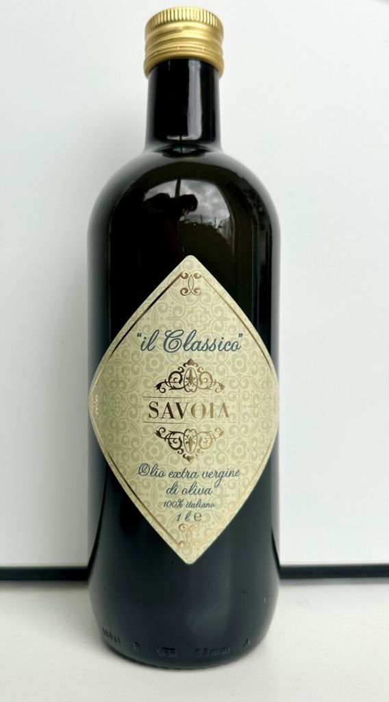 Olio SAVOIA, olijfolie extra vierge CLASSICO voor alle bereidingen 1 L Puglia