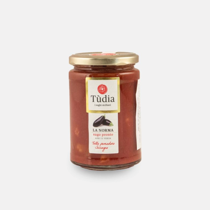 Tomatensaus met aubergines