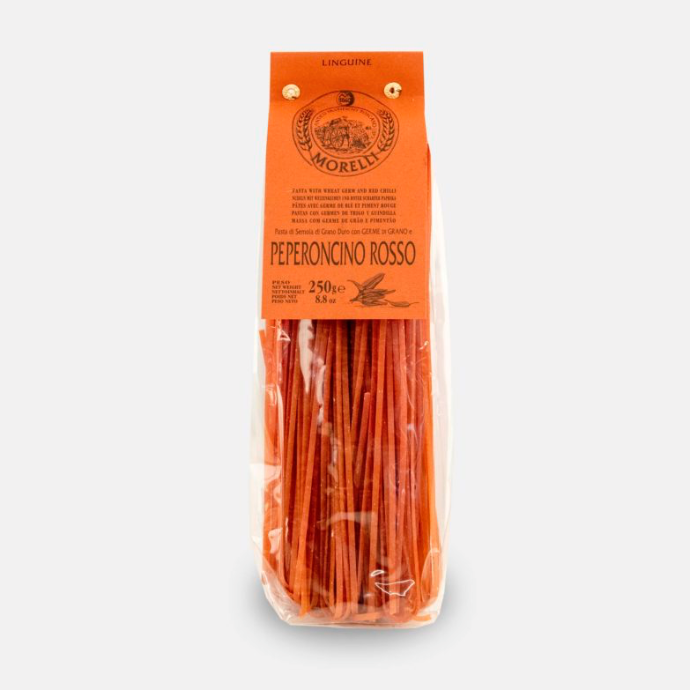 Linguine pikante pepers