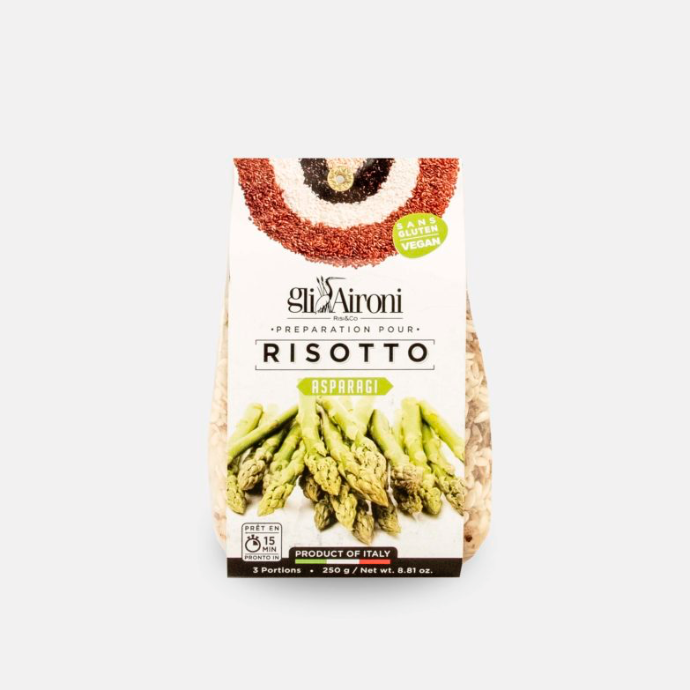 Risotto met groene asperges
