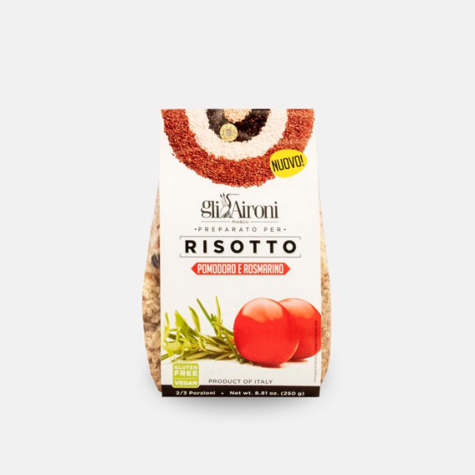 Risotto met tomaat en rozemarijn