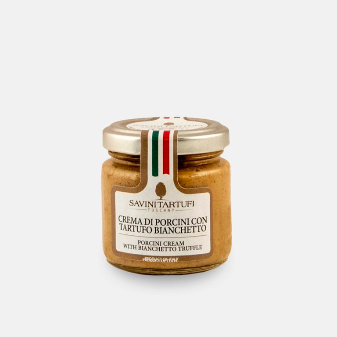 Creme van witte truffel met porcini