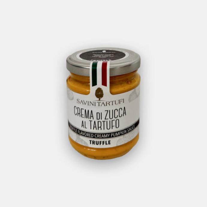 Pompoen, zucca met truffel