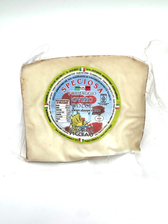 Pecorino sardo dolce, jong, ongeveer 300 gr