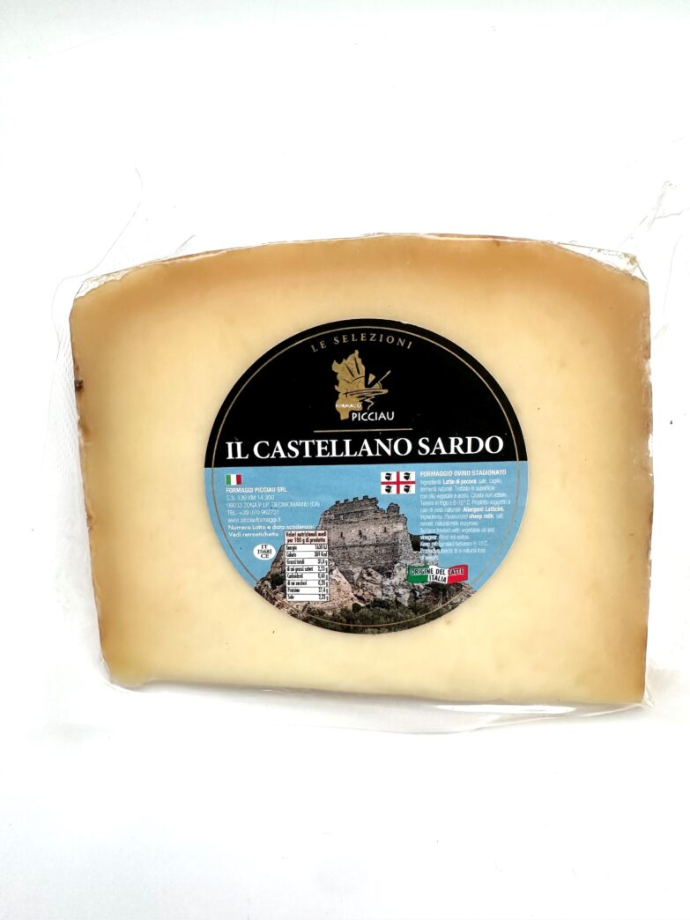Pecorino sardo stagionato, gerijpt, ongeveer 300 gr