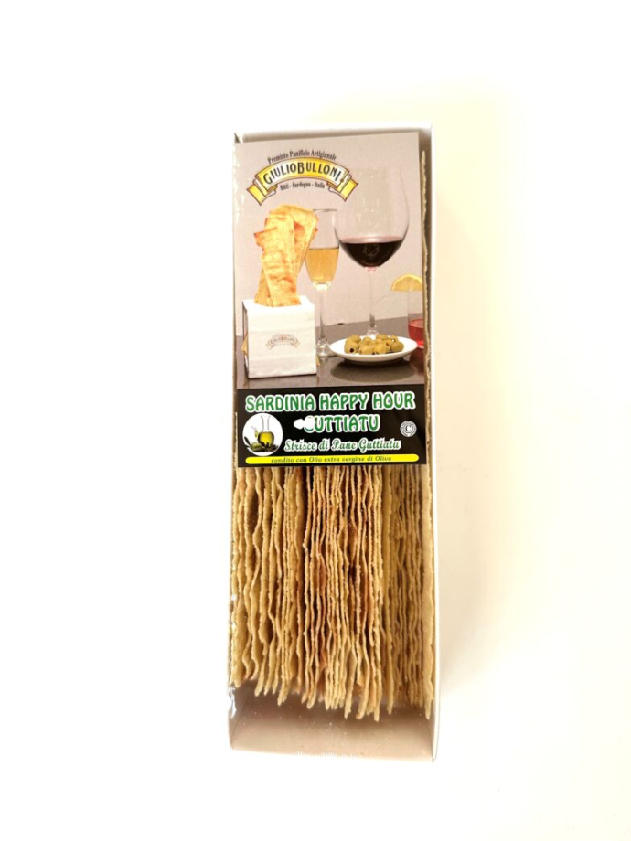 Flinterdun brood, strisce di pane guttiatu all’olio di oliva 150 gr