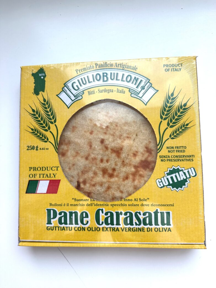 Pane carasatu, flinterdun brood uit Sardinië 35 cm